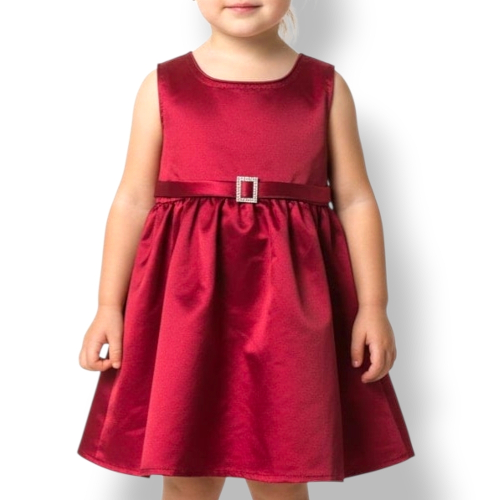 Kidture‎ Collection Toddler Red Fit & Flare Holiday Dress 2T